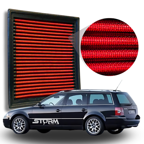 Filtro de Ar Esportivo Volkswagen Passat Motor 1.8 Turbo Ano 1998 A 2005