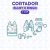 Cortador Rosto Bluey e Bingo - 7 cm