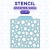 Stencil Stampa de Vaca (Toy Story 5) - 12 x 12 cm