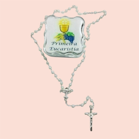 AR2097 TERÇO DA PRIMEIRA EUCARISTIA TAMPA RESINADA - comprar online