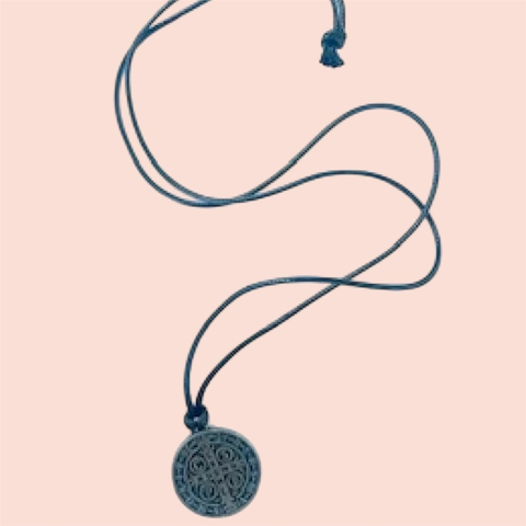 Medalha São Bento prata Velha - comprar online