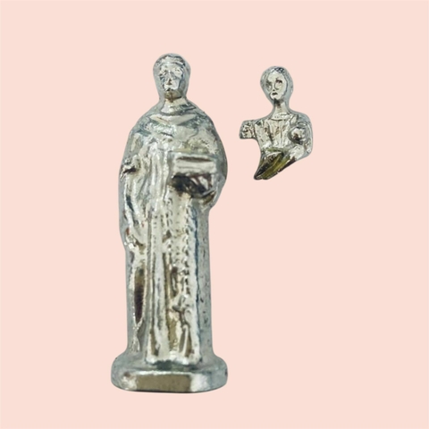 AR577-SANTO ANTONIO 5CM TIRA MENINO NIQUEL - comprar online