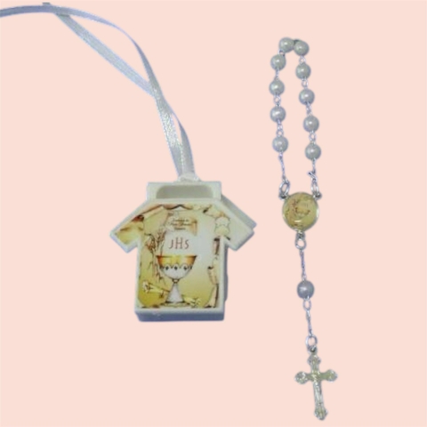AR2683 .Caixa Camiseta c/ Santo e dezena Pérola - comprar online
