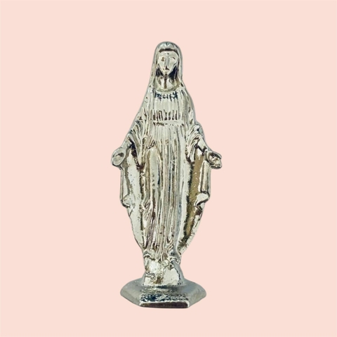 AR613-NOSSA SENHORA DAS GRAÇAS 5CM NIQUEL - comprar online