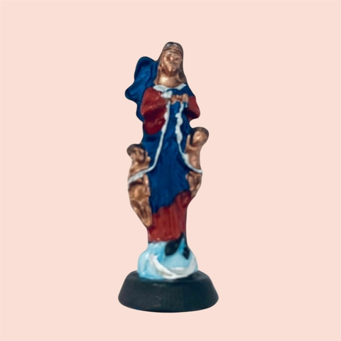 Nossa Senhora Desatadora 5cm Colorido