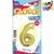 GLOBO METALIZADO CHICO - DORADO N.6 - comprar online