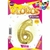 GLOBO METALIZADO GRANDE - DORADO N.6 - comprar online