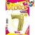 GLOBO METALIZADO GRANDE - DORADO N.7 - comprar online
