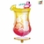 GLOBO METALIZADO FORMA TRAGO 38,5 x 83,5cm APTO HELIO - comprar online
