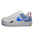 Air Force one Branco/azul - Brilhante