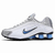Shox R4 Prata C/Azul