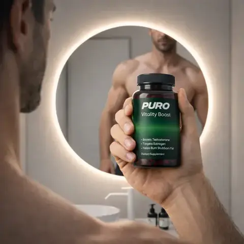 Cápsulas PURO™ | El secreto para deshincharte de forma 100% natural y recuperar tu cuerpo de hombre. - comprar online