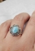 Anel Pedra Larimar