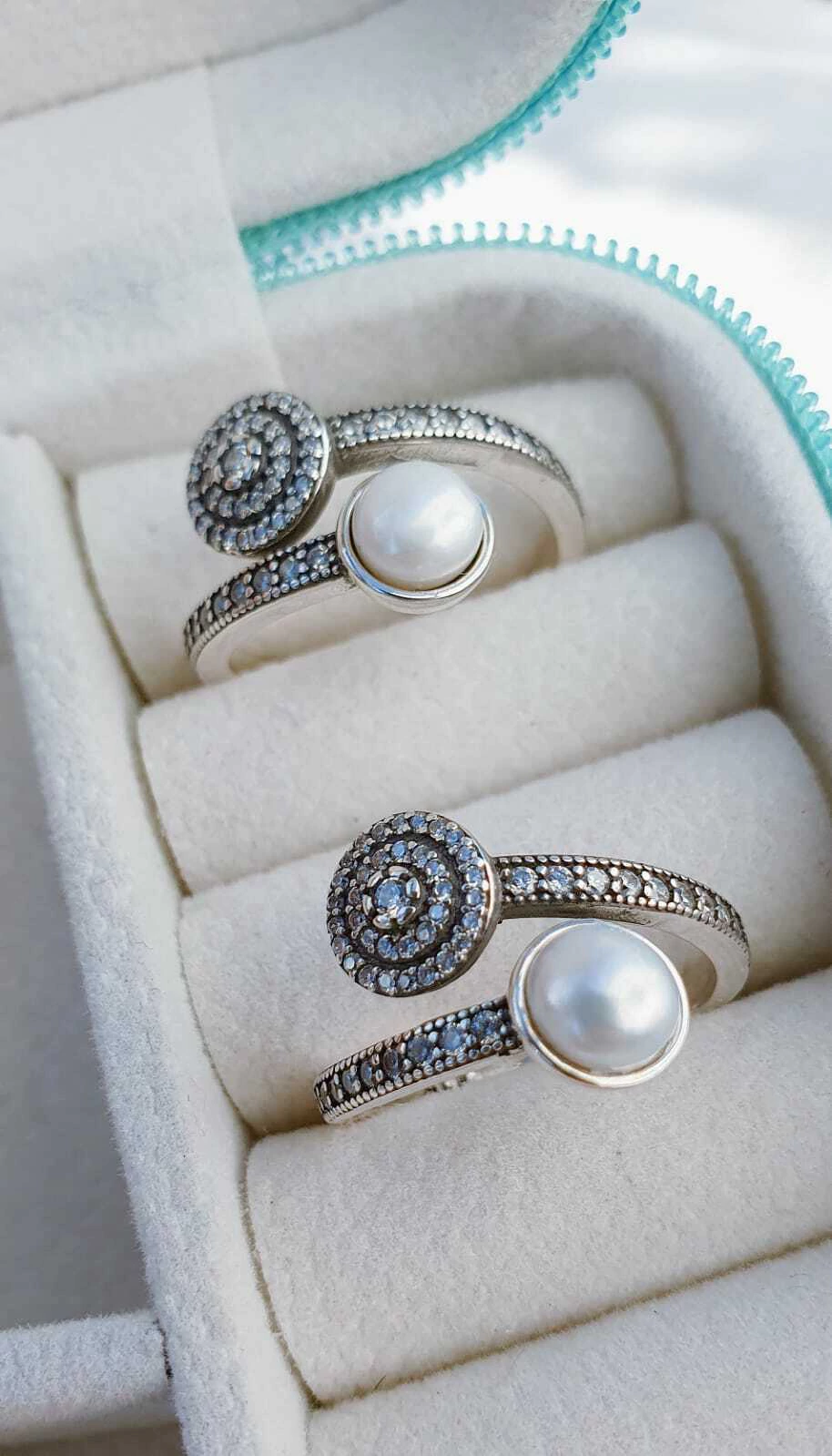 Anel Pérola e Ponto de Luz