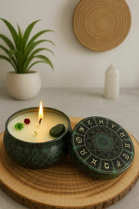 Vela Aromática Chakra Cardíaco - Lemongrass 100GR