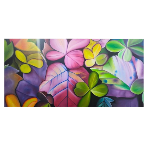 cuadro flores colores - comprar en línea