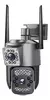 Cámara Ip Exterior Doble Lente Wifi Vision Nocturna 360 V380 Color Negro - comprar en línea
