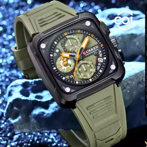 Reloj Curren 8461 Hombre – Cronógrafo Deportivo de Estilo Moderno - comprar en línea