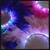 Vinchas plumas con led