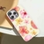 Capinha Decorada Com Estampa de Flor, Laranja Amarela e Rosa para Iphone 01 na internet