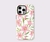 Capinha Decorada Com Estampa de Flor Rosa para Iphone 02