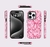 Capinha Decorada Com Estampa de Laço Coquette Rosa para Iphone 01 - Vs Store