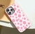 Capinha Decorada Com Estampa de Flor Rosa para Iphone 03 na internet