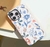 Capinha Decorada Com Estampa de Flor Azul para Iphone 04 na internet