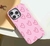 Capinha Decorada Com Estampa de Coração Rosa para Iphone 01 - comprar online