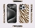 Capinha Decorada Com Estampa Animal Print Zebra Marrom para Iphone 01 na internet