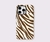 Capinha Decorada Com Estampa Animal Print Zebra Marrom para Iphone 01