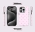 Capinha Decorada Com Estampa de Coração Rosa para Iphone 02 na internet