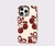 Capinha Decorada Com Estampa de Laço e Cereja Coquette para Iphone 06