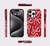 Capinha Decorada Com Estampa de Laço Coquette Vermelho para Iphone 06 - Vs Store