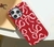 Capinha Decorada Com Estampa de Laço Coquette Vermelho para Iphone 06 na internet