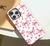Capinha Decorada Com Estampa de Laço Coquette e Coração Rosa para Iphone 07 - comprar online