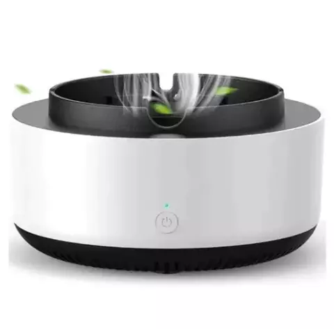 Cenicero Eléctrico Con Purificador De Aroma