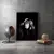 Ddhh tamanho grande cartaz pintura em tela animal arte da parede escuro 3 engraçado macaco cartaz e impressão para sala de estar decoração casa sem moldura - ACEshop
