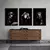 Ddhh tamanho grande cartaz pintura em tela animal arte da parede escuro 3 engraçado macaco cartaz e impressão para sala de estar decoração casa sem moldura na internet