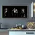 Imagem do Ddhh tamanho grande cartaz pintura em tela animal arte da parede escuro 3 engraçado macaco cartaz e impressão para sala de estar decoração casa sem moldura