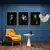 Ddhh tamanho grande cartaz pintura em tela animal arte da parede escuro 3 engraçado macaco cartaz e impressão para sala de estar decoração casa sem moldura - comprar online