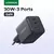 Ugreen 30w gan carregador 3 portas pd 3.0 usb c carregador para iphone 16 15 14 na internet