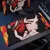 Mouse pad samurai oni para jogos, 40x90cm, máscara japonesa, tapete de mesa gra
