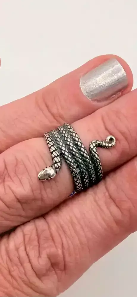 Anel de Falange de cobra regulável - comprar online