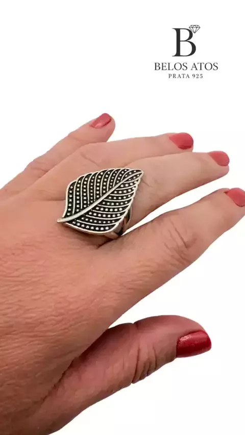 Anel Bali Folha N18 - comprar online