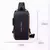 Mochila Pechera Cruzada Impermeable Fashion Antirrobo - comprar online