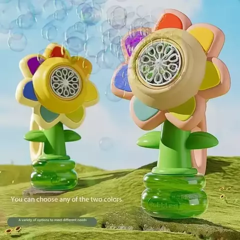 Máquina de Bolhas Flor Mágica