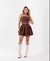Conjuntinho de cropped e saia - comprar online