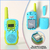 2 Pçs/set Walkie Talkie Recarregável de Longo Alcance Jogo Ao Ar Livre Rádio Brinquedos Infantis Presentes