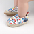 Beqeuewll bebê menino menina sapatos tênis recém-nascidos sapatos de caminhada dinossauro impressão casual deslizamento em primeiro walker sapatos na internet